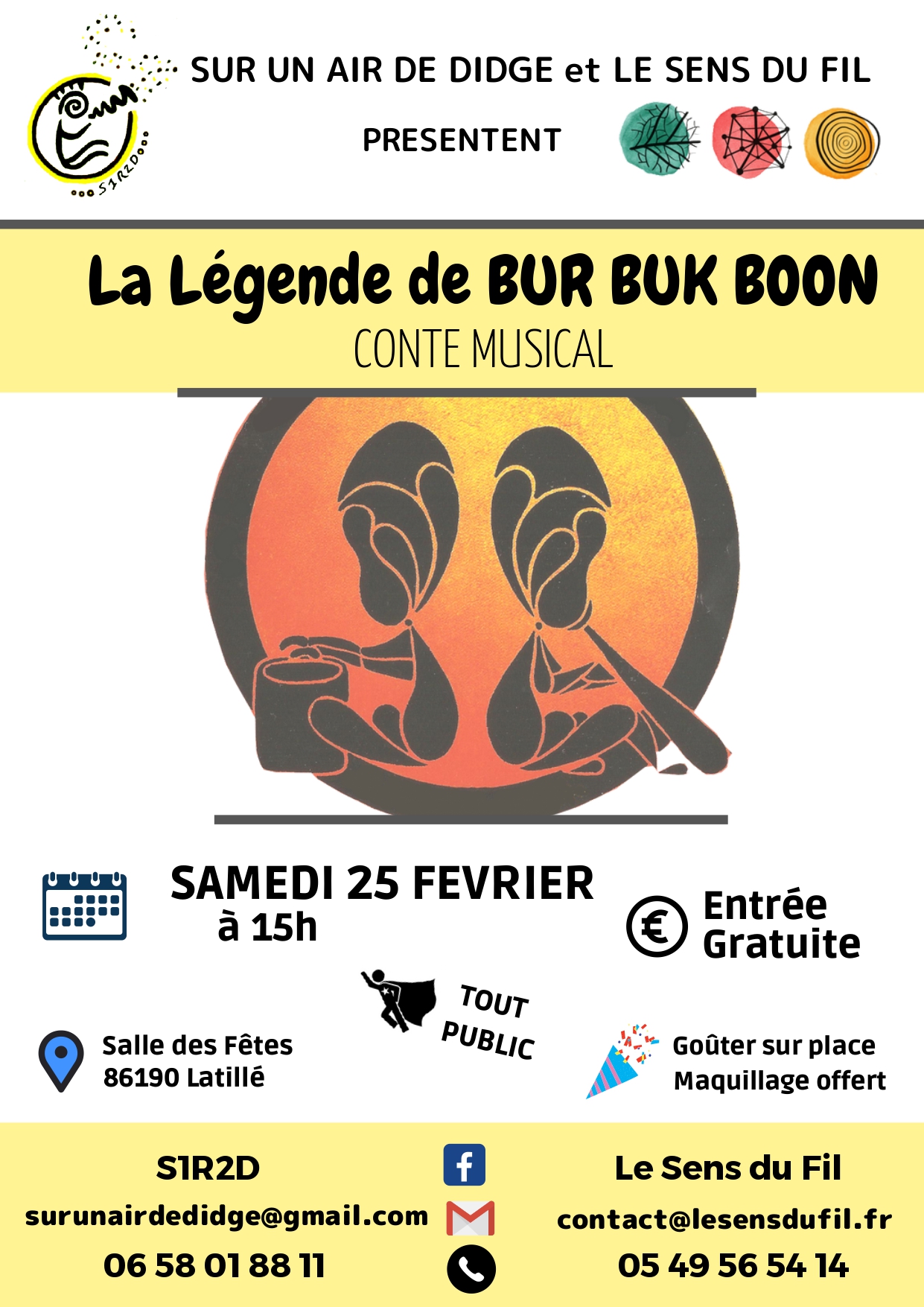 Lire la suite à propos de l’article Le sens du Fil fête le carnaval samedi 25 février 2023 !