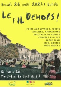 Lire la suite à propos de l’article Festival « Le fil Dehors » : 26 Août 2023