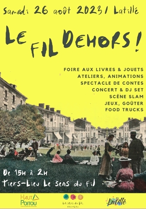 You are currently viewing Festival « Le fil Dehors » : 26 Août 2023